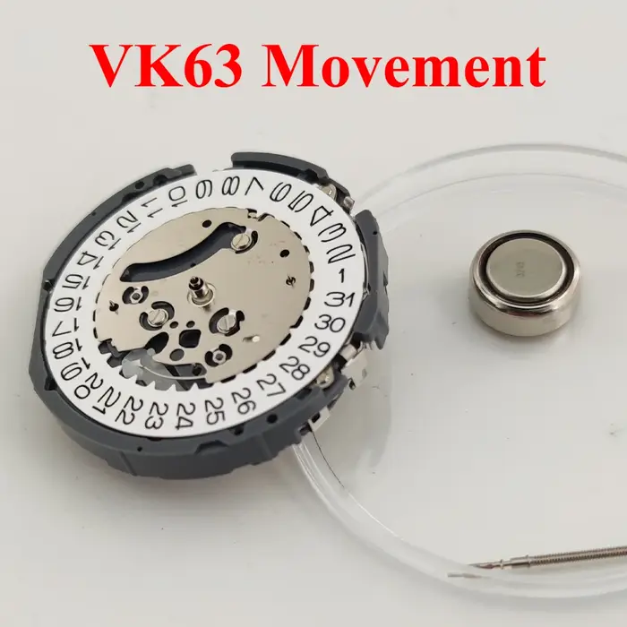 Montre à Quartz mouvement Date 3 heures chronographe