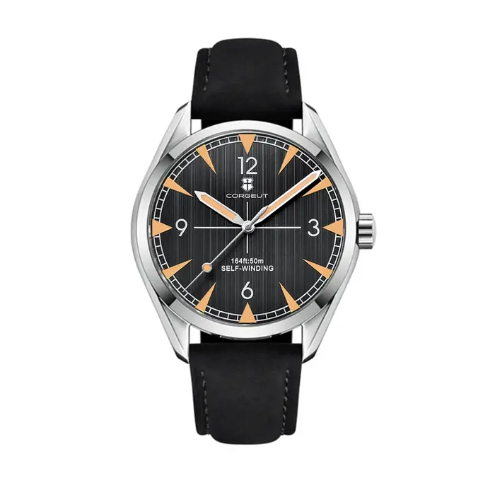41mm Corgeut montre pour hommes NH35 mouvement de luxe automatique reloj hombre montres pour hommes
