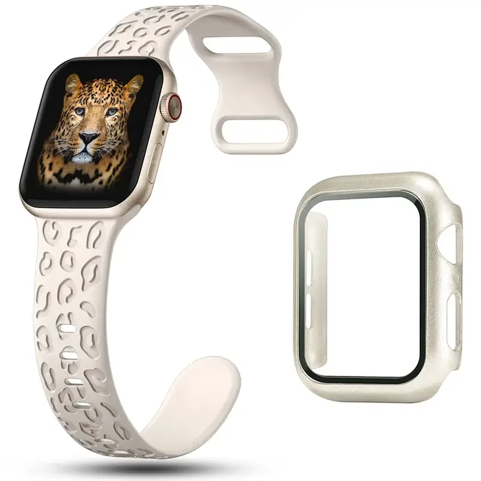 Bracelet + verre + étui pour Apple Watch série 11 10 8 7 9 6 4 5, film trempé, couverture iWatch 44m