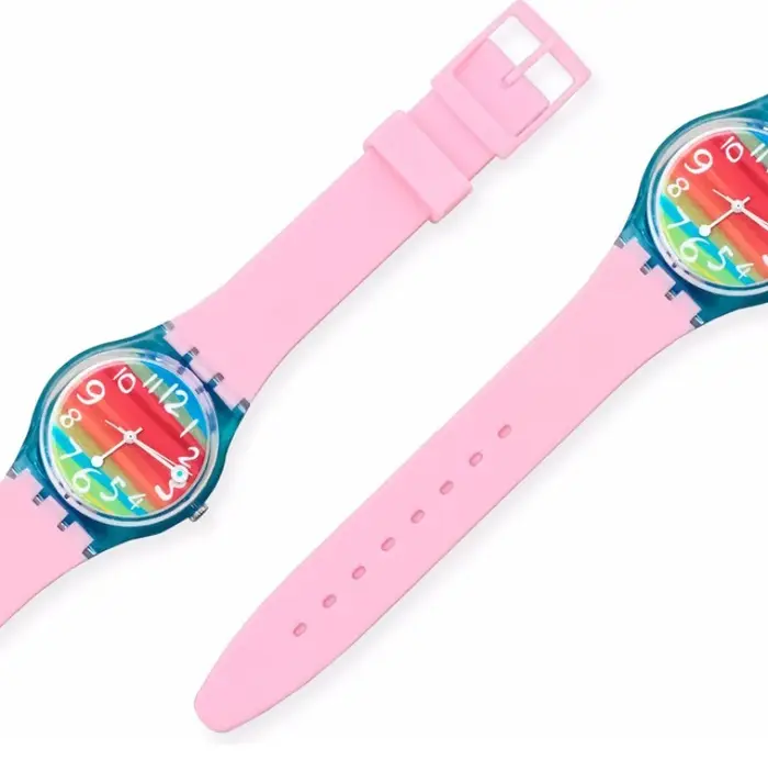 Bracelet de montre en Silicone 16mm 17mm 19mm 20mm pour Swatch