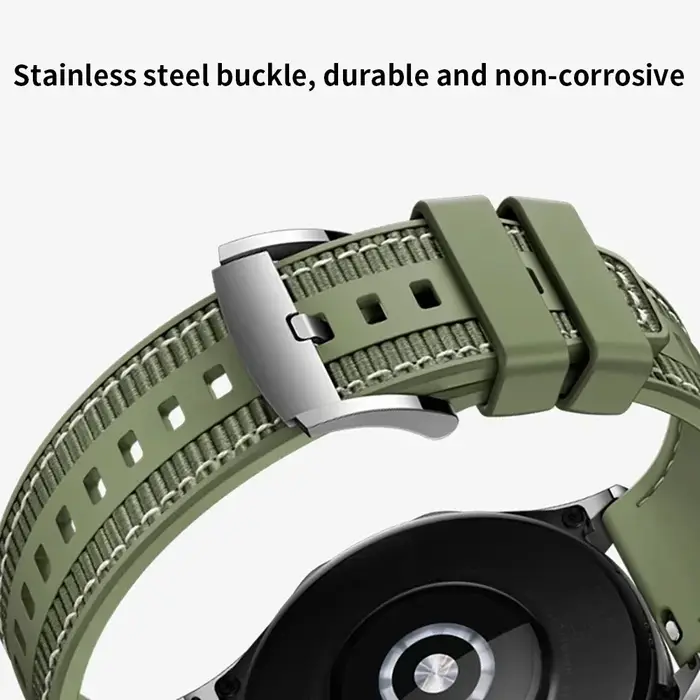 22mm tissé tresse ceinture Bracelet officiel pour Huawei montre GT4 bande