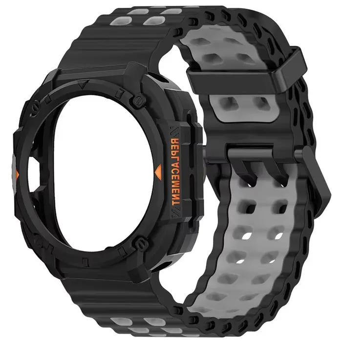 Nouveau boîtier blindé + Bracelet pour Samsung Galaxy Watch Ultra(2025) 47mm Ultra(2024) 47mm Bracel