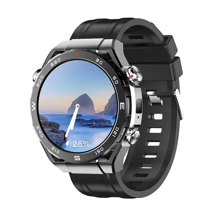 Nouvelle montre intelligente A5 PRO GPS WiFi Smartwatch hommes 1.43 pouces AMOLED écran moniteur de 