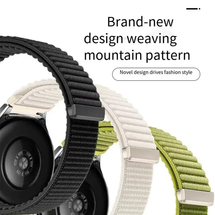Bracelet en Nylon tressé pour Amazfit Bip Max 6 5