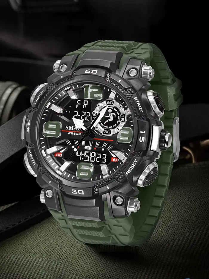 Montre à quartz étanche pour homme