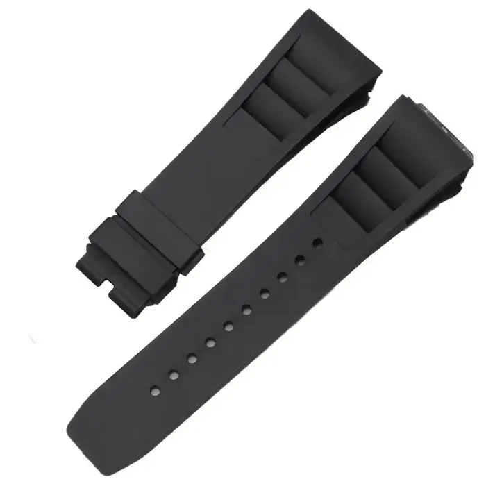 Bracelet de montre en caoutchouc souple de haute qualité