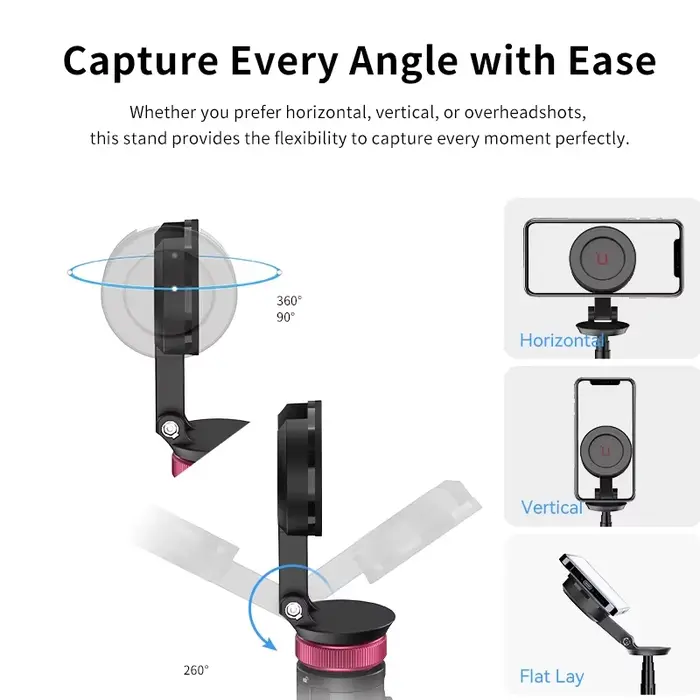 Ulanzi MT-84 1.53M Magsafe Selfie bâton trépied support Bluetooth télécommande téléphone Extension t