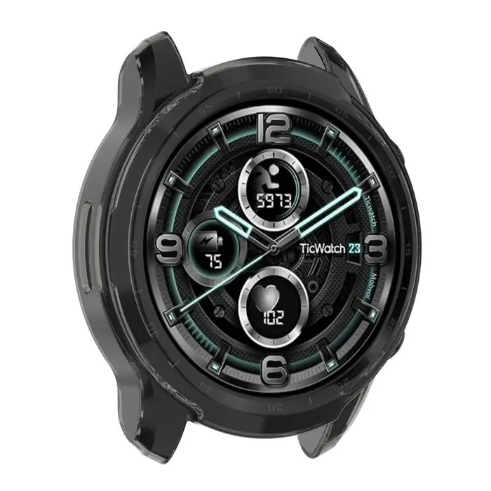 Coque de protection en TPU souple Ultra-mince pour montre connectée Ticwatch Pro 3 Lite / Pro 3