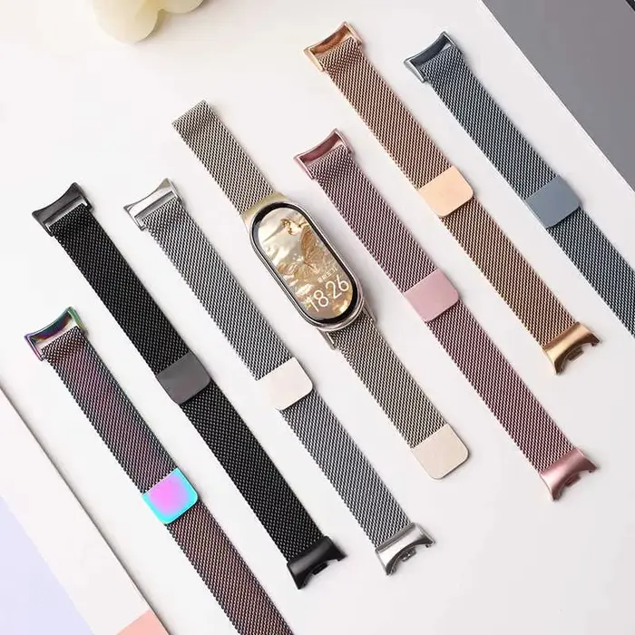 Bracelet à boucle milanaise pour xiaomi smart band 10