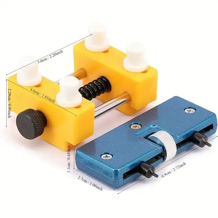 Kit d'outils de remplacement de piles de montre, ouvre-boîtier de montre et outil de réparation pour ajuster le bracelet de montre