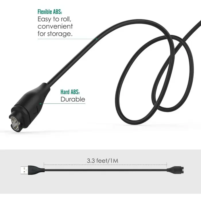 Chargeur pour montre intelligente Garmin approche S10 S12 S40 S42 S50 S60 S62 S70