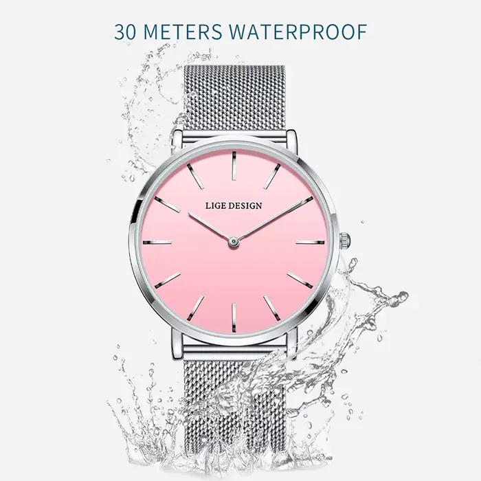 LIGE Women's wristwatch 2026 Elegant