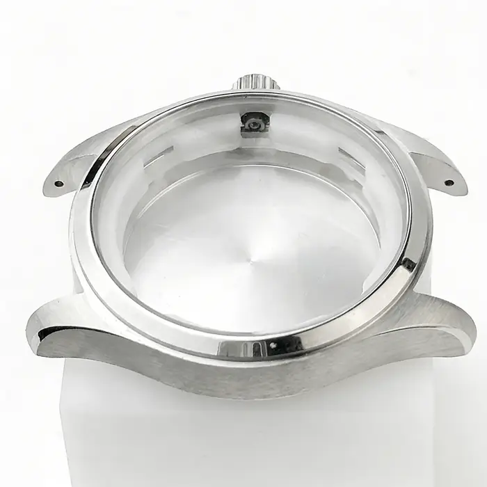 Boîtier de montre pilote 40mm compatible avec cadran 33-34.3mm pour Seiko 5Sports NH35/36/Eta2824