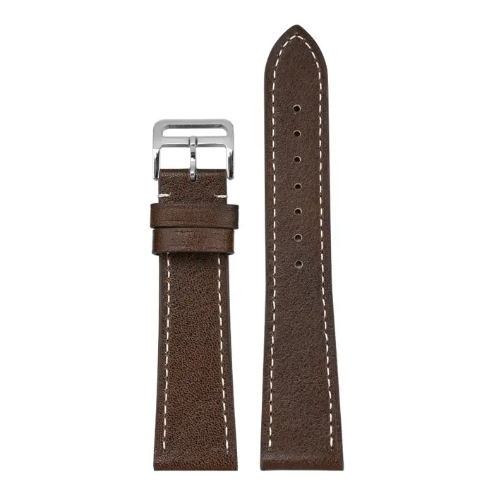 Bracelet de montre en cuir véritable 17mm 18mm 19mm 20mm 21mm 22mm