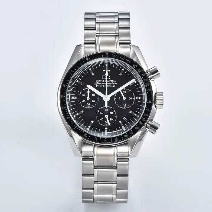 Montre à Quartz japonaise Vk63 montre d'affaires pour hommes cadran panda mouvement vk63 chronograph
