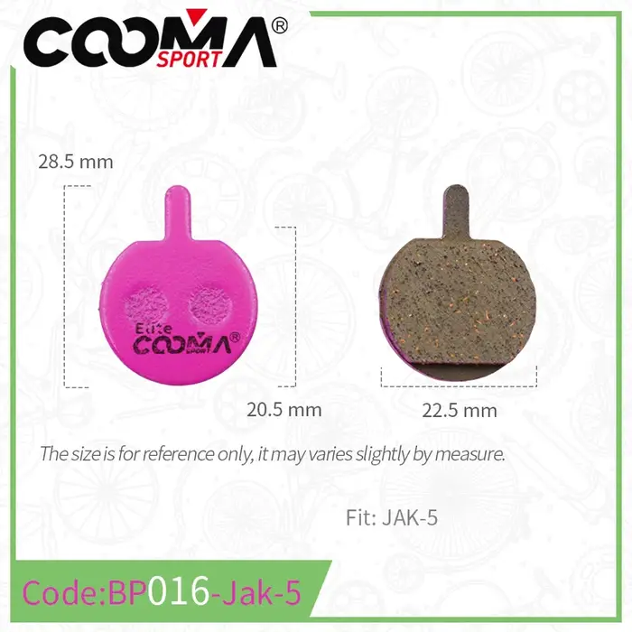 4 paires 8 pièces plaquettes de frein de vélo en céramique pour SRAM Avid Shimano Magura Hayes Formula Hope ZOOM JAK