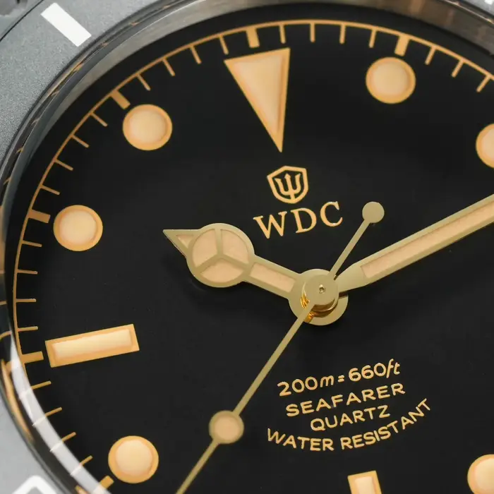 Watchdives WD5513Q Montre de plongée à quartz VH31 Mouvement à balayage Saphir Étanche 20 bars Lunette en aluminium 40 mm Montres vintage en acier inoxydable