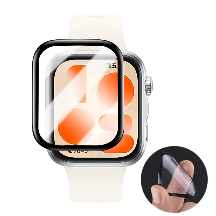 Film incurvé 9D pour montre connectée Huawei fit4 fit5