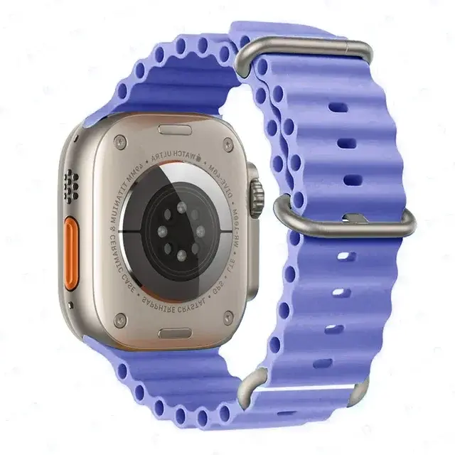 Bracelet océan pour Apple Watch Ultra 2 bandes 49mm 10 9 8 7 45mm 41mm