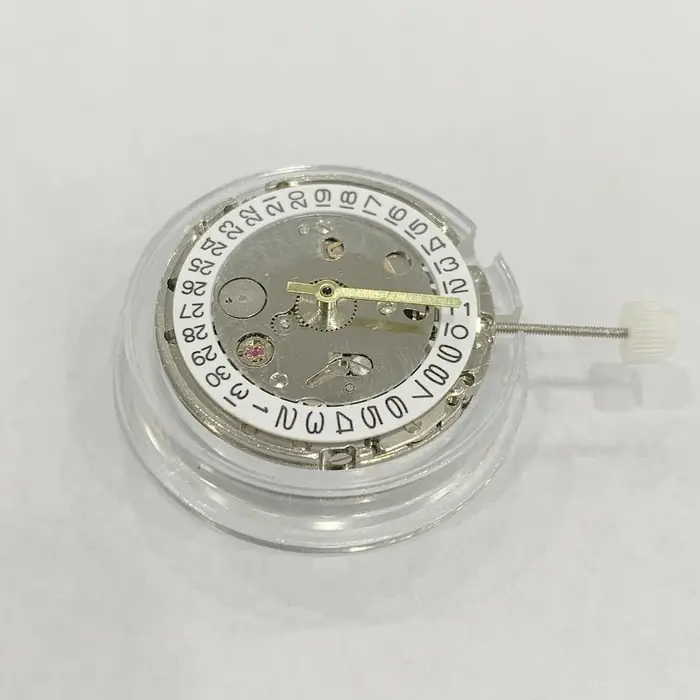 Mouvement de montre automatique mécanique à 3 aiguilles avec date à 3 heures