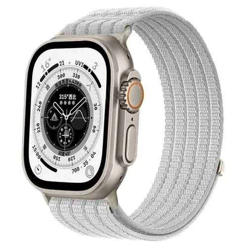 Bracelet léger en nylon pour Apple Watch Ultra, compatible avec les modèles 49mm, 10, 11, 42mm, 46mm