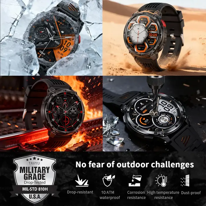Nouvelle montre intelligente T-Rex 3 Pro 2026