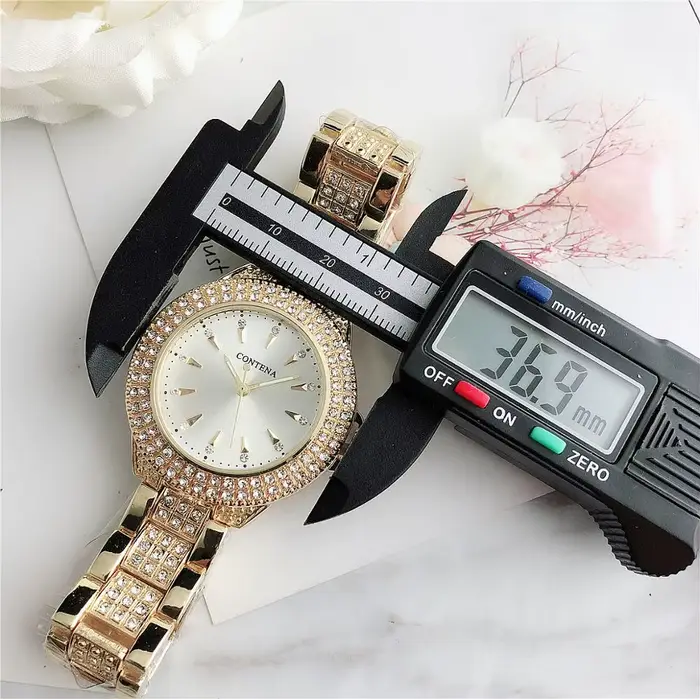 Montre Genève avec biscuits pour femme