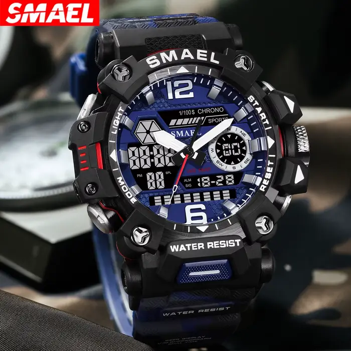 Montres militaires étanches à 50m pour hommes