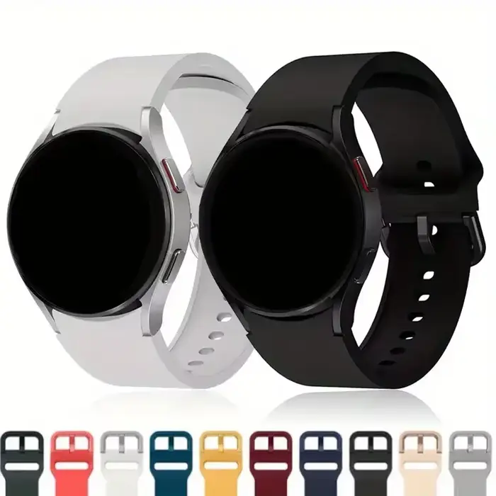 Bracelet de Sport pour Samsung Galaxy Watch 7 6 5 4 FE 44mm 40mm 5 pro 45mm 20mm