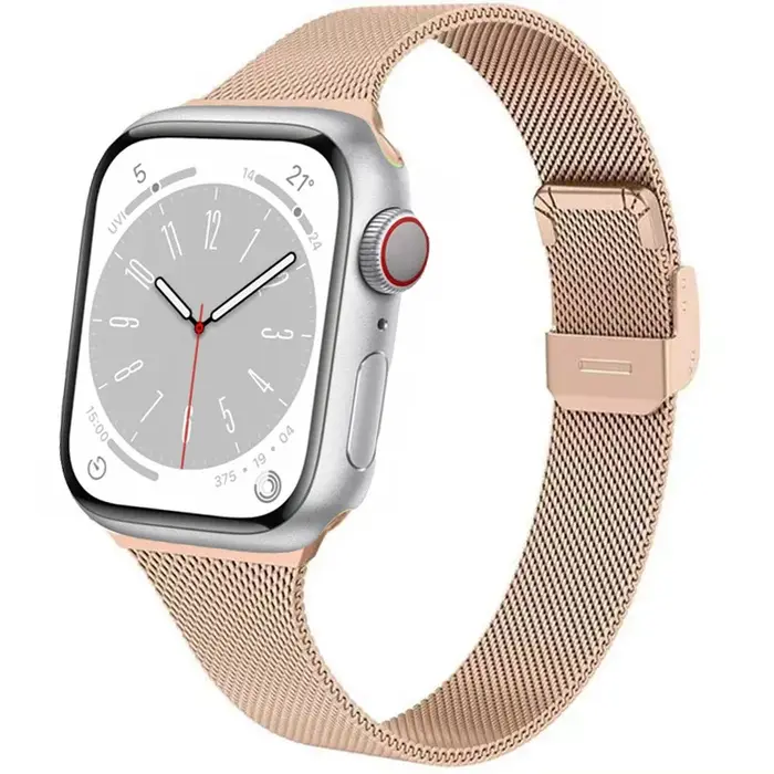 Bracelet milanais mince pour Apple Watch Ultra 3/2 49mm S11-10 42mm 46mm