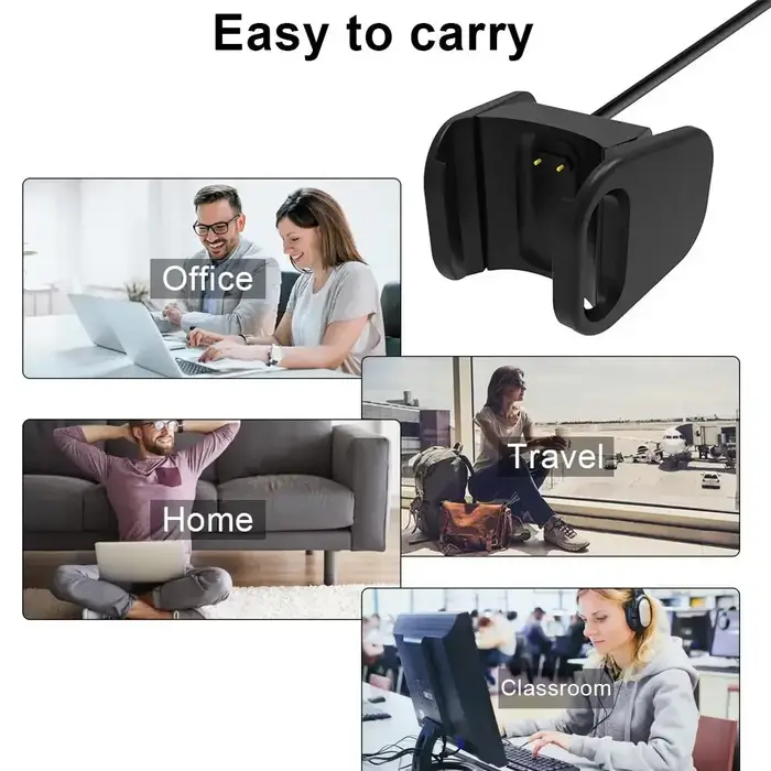 Cordon de chargeur USB de remplacement pour Fitbit Charge 2