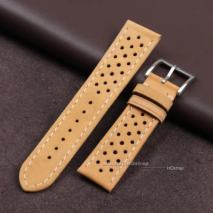 Bracelet de montre fait main 18mm 20mm 22mm pour femmes hommes Bracelet en cuir noir marron kaki res