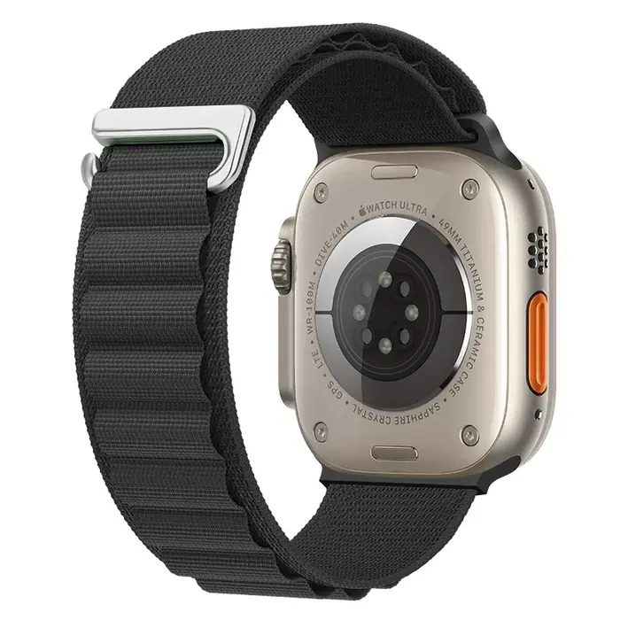Bracelet en Nylon à boucle alpine pour bracelet de montre Apple 49mm 42mm 44mm 45mm 41mm 40mm 38mm b