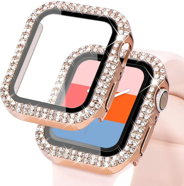 Coque en film diamant et film guatémaltèque pour Apple Watch