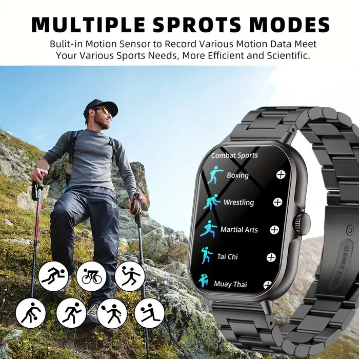 Montre connectée, écran tactile de 2