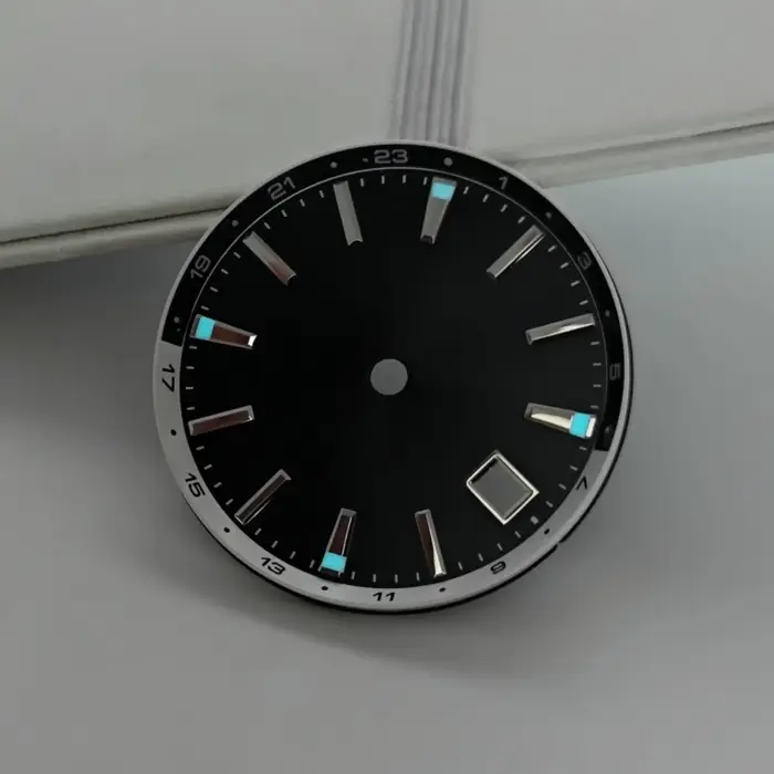 Boîtier de pièces Mod Lume bleu 32mm