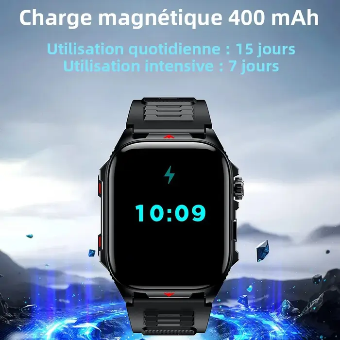 Montre connectée électronique avec appels Bluetooth