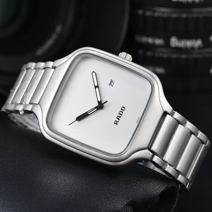 Nouvelles montres de marque Rado de qualité supérieure pour hommes, montre à quartz multifonctionnel