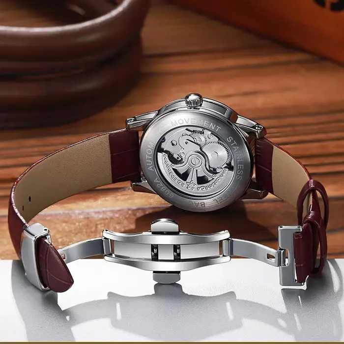 NOUVELLE Montre Tourbillon pour Hommes, Mode Sport, Horloge Mécanique Automatique, Montre-Bracelet Étanche, Marque Haut de Gamme, Montre de Luxe pour Affaires, Reloj
