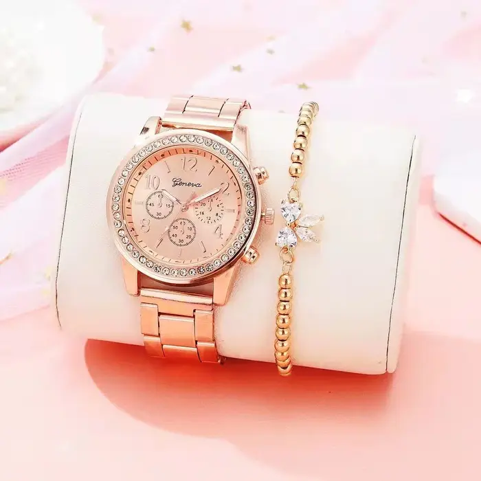Montres pour femmes genève classique luxe Montre strass