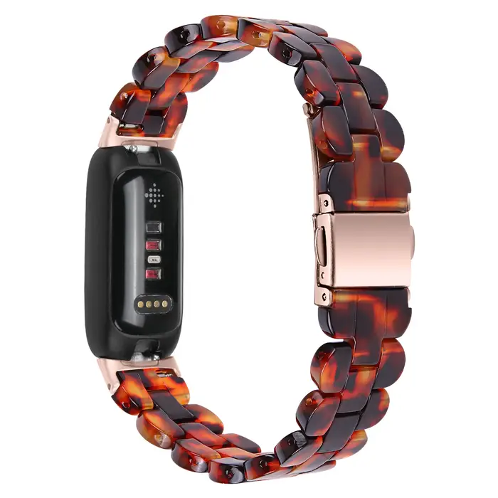 Bracelet en résine pour montre intelligente Fitbit inspire 3 2