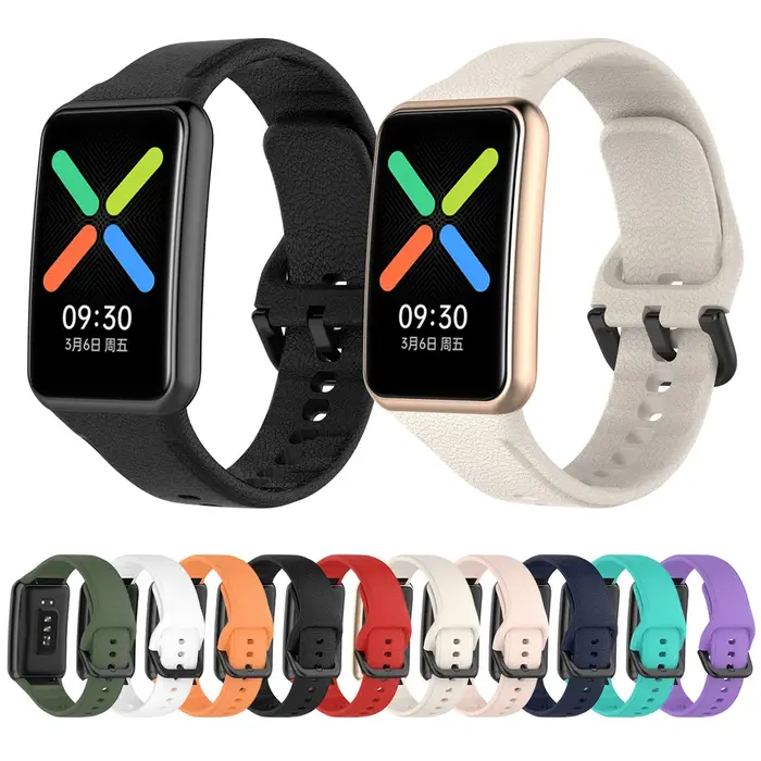 Bracelet en silicone pour montre intelligente Oppo