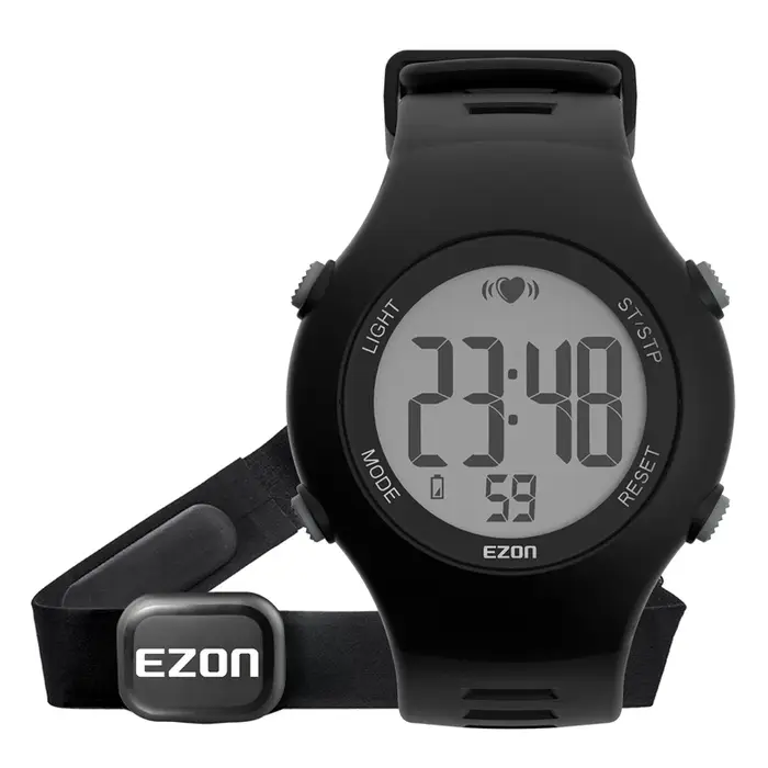 Montre de sport numérique sans fil pour hommes et femmes