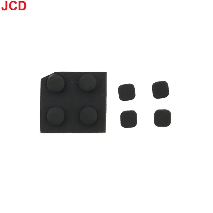 JCD pour la nouvelle Console 3DS XL vis avant arrière pieds en caoutchouc couvercle supérieur vis d'