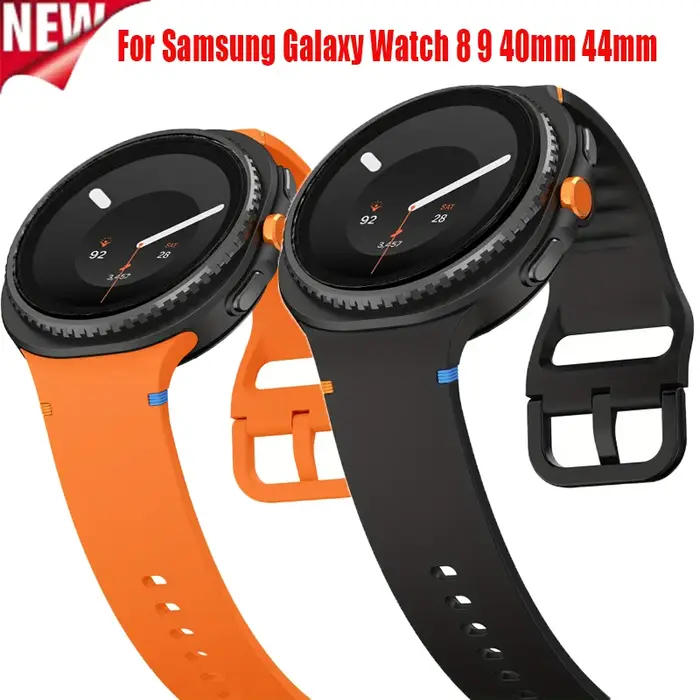 Bracelet en Silicone d'origine pour Samsung Galaxy Watch 8