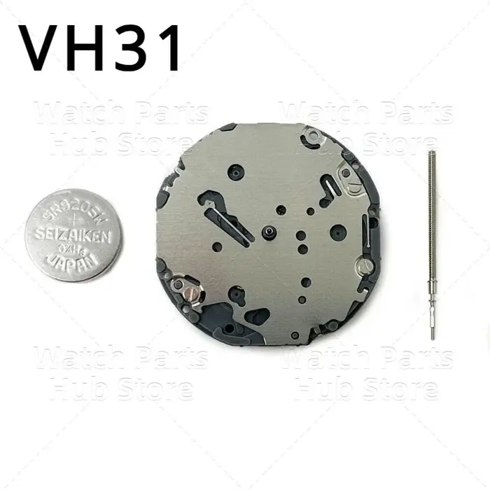 Mouvement de montre à quartz Hattori VH31, fabriqué au Japon, VH31B, neuf, pour accessoires de mouve