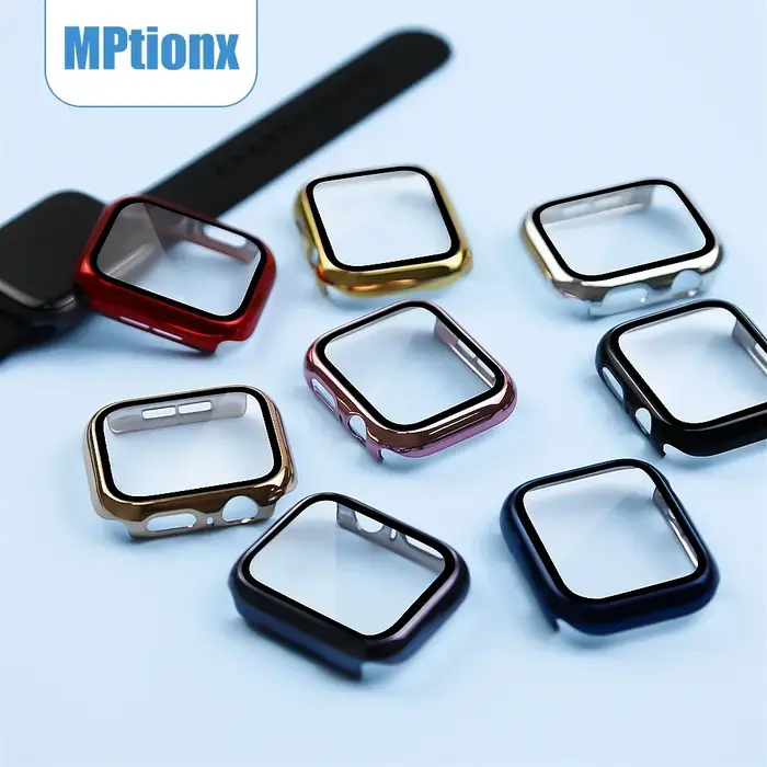 360 couverture complète pour Apple Watch 45mm 41mm 44mm 40mm 42mm 38mm