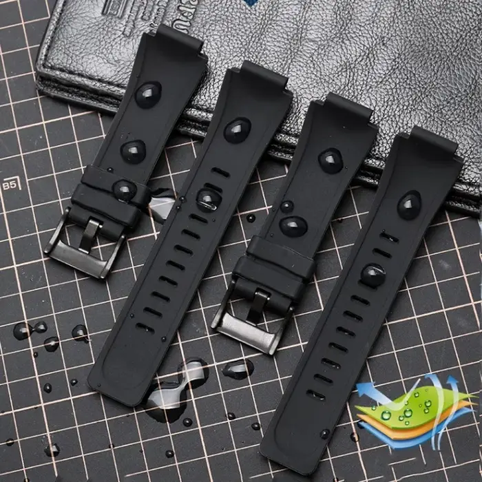 Bracelet de montre en caoutchouc de haute qualité
