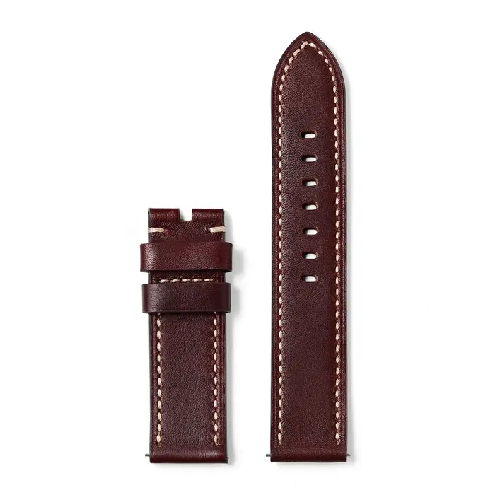 Bracelet de montre en cuir véritable pour Panerai