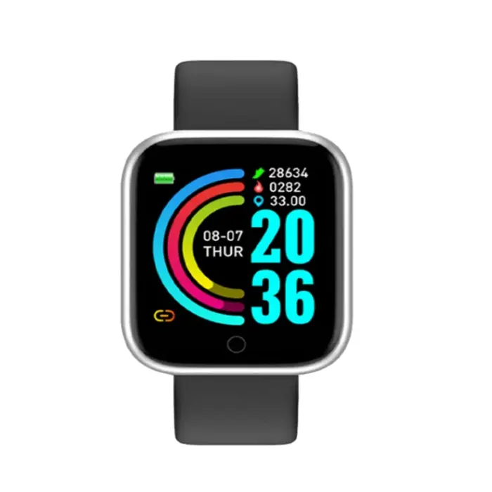 Montres connectées pour hommes et femmes, moniteur de fréquence cardiaque, montre connectée de sport